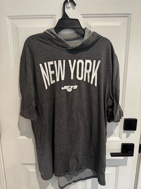 Nike Gray Dri-FIT Hooded Tee